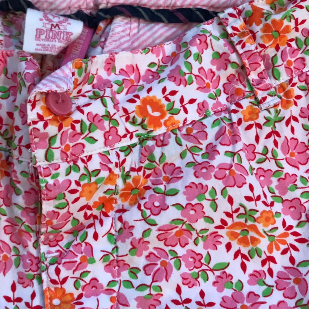3/$30 - PINK Floral Lazy Day Shorts
